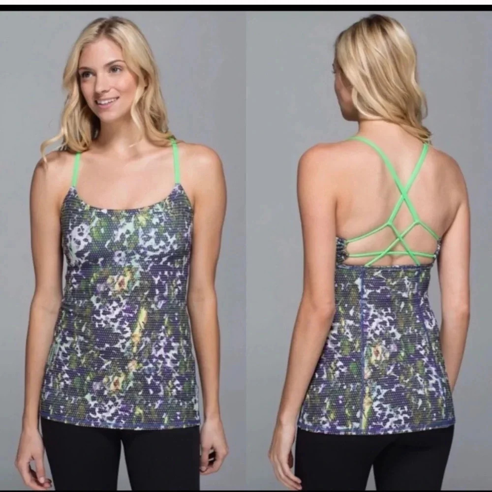 Lululemon dancing warrior tank size 6